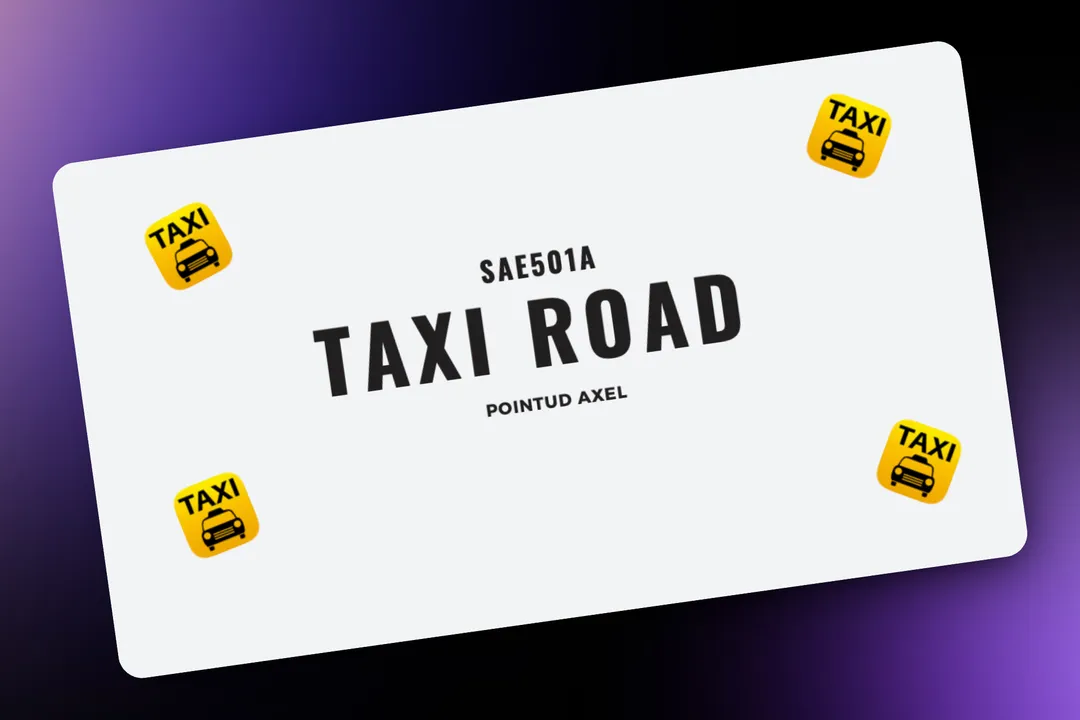 Photo du projet Taxi Road